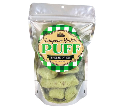 Freeze Dried Puff Brittle Jalapeno Peanut