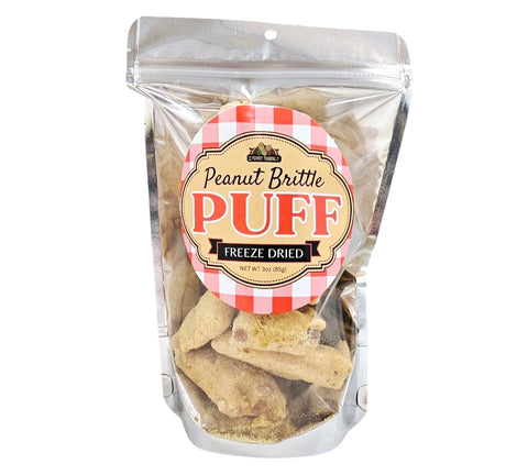 Freeze Dried Puff Brittle Peanut