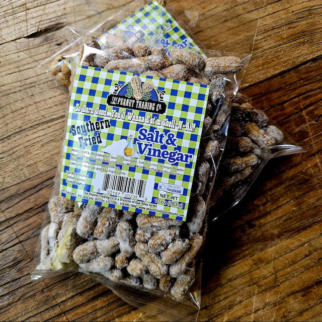 Salt & Vinegar Deep Fried Peanuts 10oz. - The Peanut Trading Company