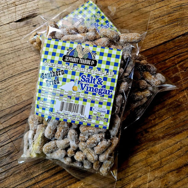 Salt & Vinegar Deep Fried Peanuts 10oz.