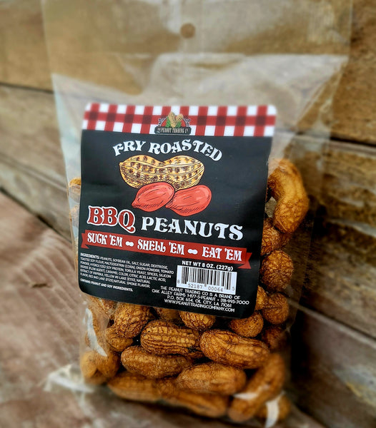 BBQ Fry Roasted Peanuts 8oz.