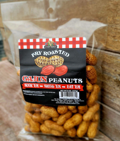 Cajun Fry Roasted Peanuts 8oz.