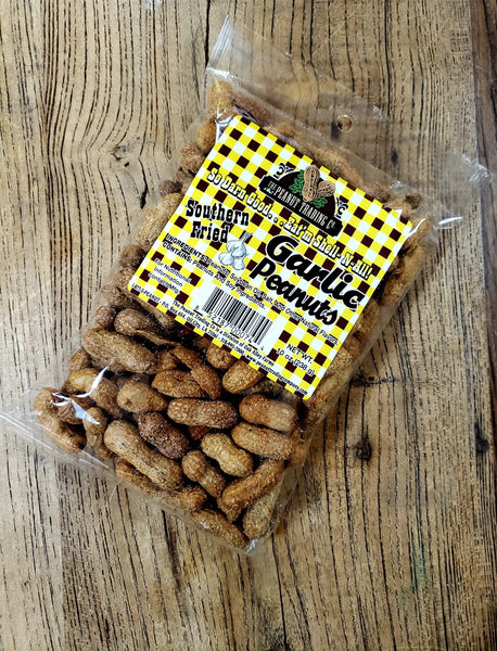 Garlic Deep Fried Peanuts 10oz.