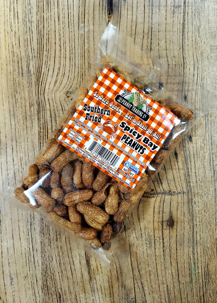 Spicy Bay Deep Fried Peanuts 10oz.